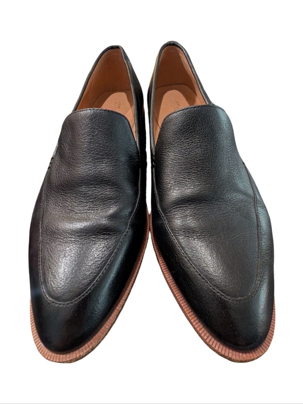Madewell Frances Loafer in black leather, size 7.5. - Picture 2 of 9